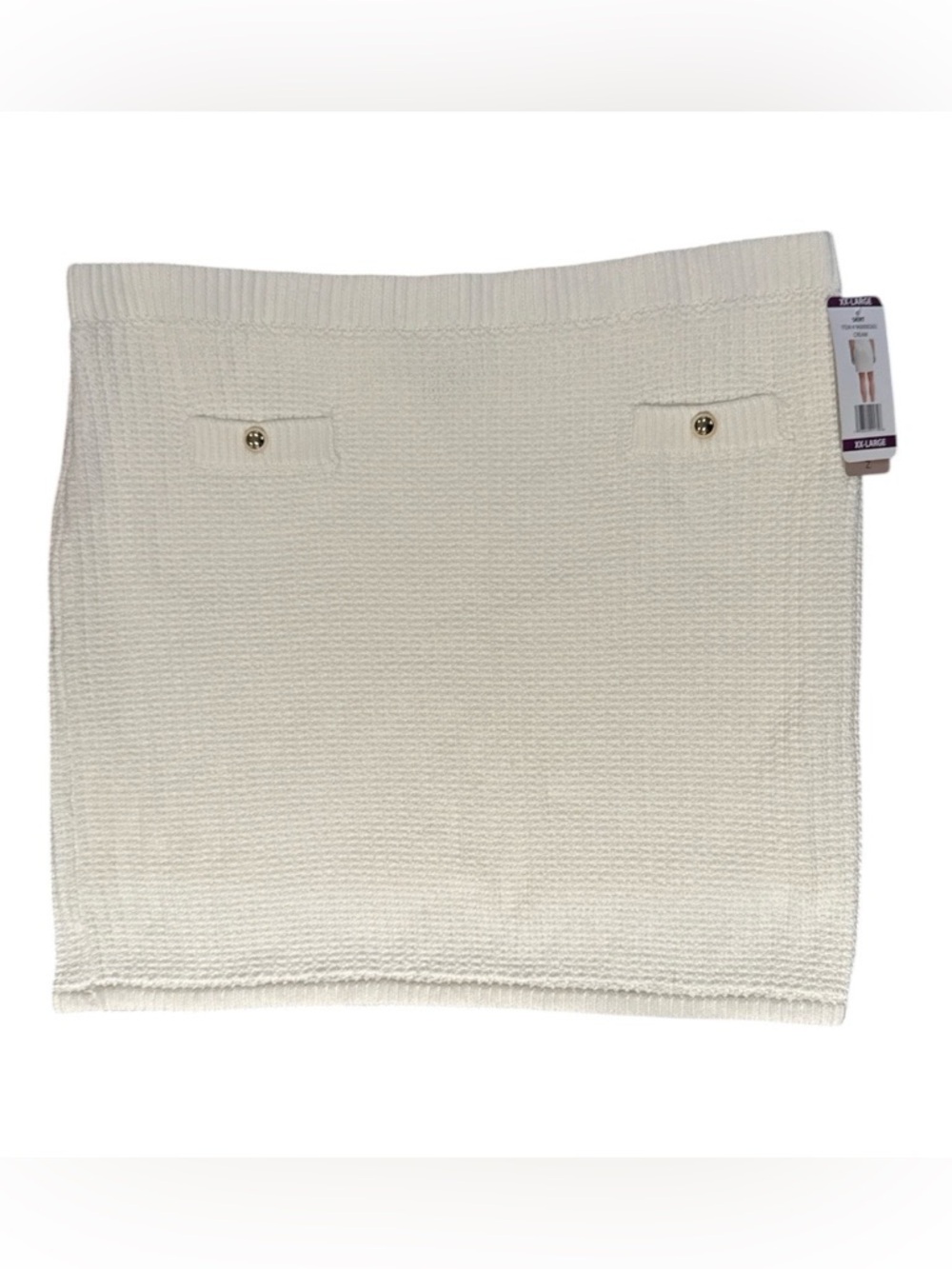 🆕 French Connection cream sweater skirt, Sz xxl